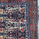 Beautiful old Persian carpet from Abadeh handmade 100x144 cm