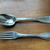 Solid silver cutlery farmers general
