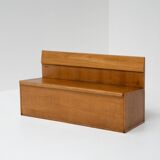 Officina Rivadossi Oak Bench, Italy 1970s