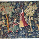 Large tapestry Robert Four Aubusson – Medieval Orchard – 140 x 190 cm
