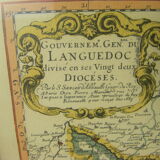 Engraving Duchy of Languedoc