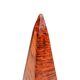 Pair of burl wood obelisks