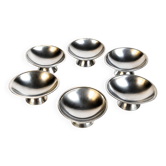 6 footed ice cream bowls Guy Degrenne
