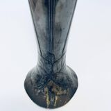 Christofle vase in silver metal