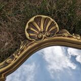 Old mirror gilded