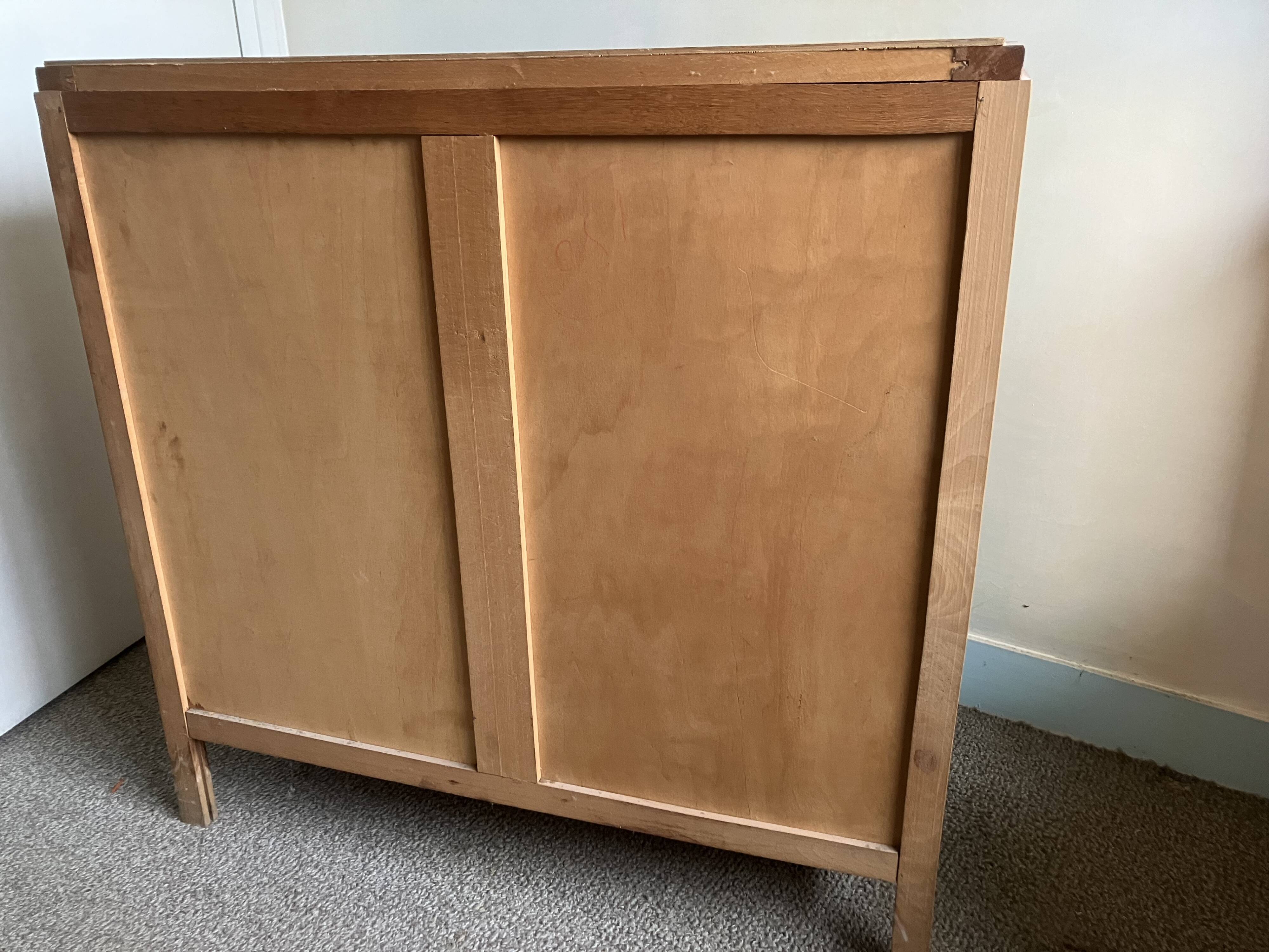 Commode 4 tiroirs, années 60