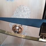Lustre Arlus 6 feux en laiton doré, vers 1950