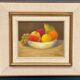 Oil On Panel – “Still Life With Fruit” By Hilding Bernhard Högberg