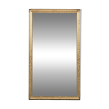 19th C Rectangular Flower and Leaf Mirror