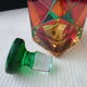 RCR Crystal Perfume Bottle Colorful Cloisonné Décor