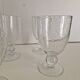 Lot 4 verres bullé style biot