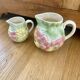 Broc carafe and small pitcher Salins slurry fruit