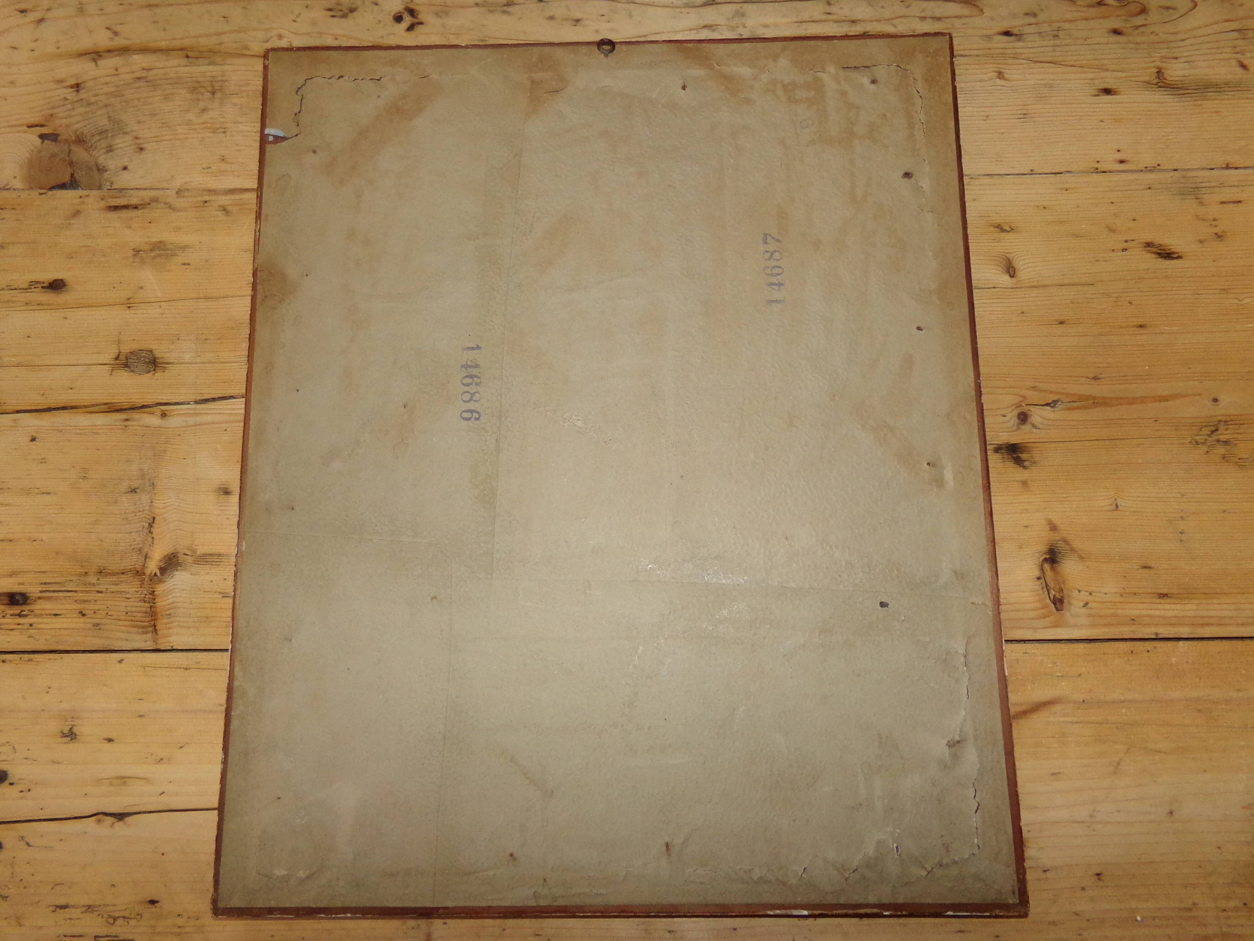 Framed antique lithograph by Pierre-Joseph Redouté