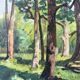 Small oil painting J. Biot