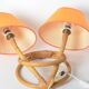 Applique en rotin double