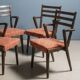 Set of Czechoslovak mid-century chairs, 1970s