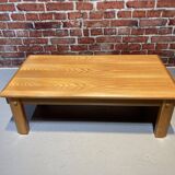 Wooden coffee table