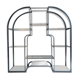 Séparateur de pièce/vitrine au design vintage