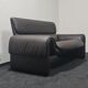 Vintage Swiss 2 seater leather sofa by De Sede model DS 2011