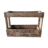 Former caisse casier porte bottle wood