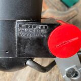 Red and black MICRO wall light by Roger Tallon for ERCO circa 1970
