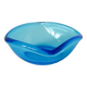 Blue colored glass pocket, in the style of Murano, 1970