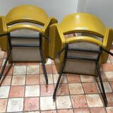 Paire de fauteuils Joseph André Motte edition Steiner
