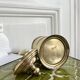Round brass box