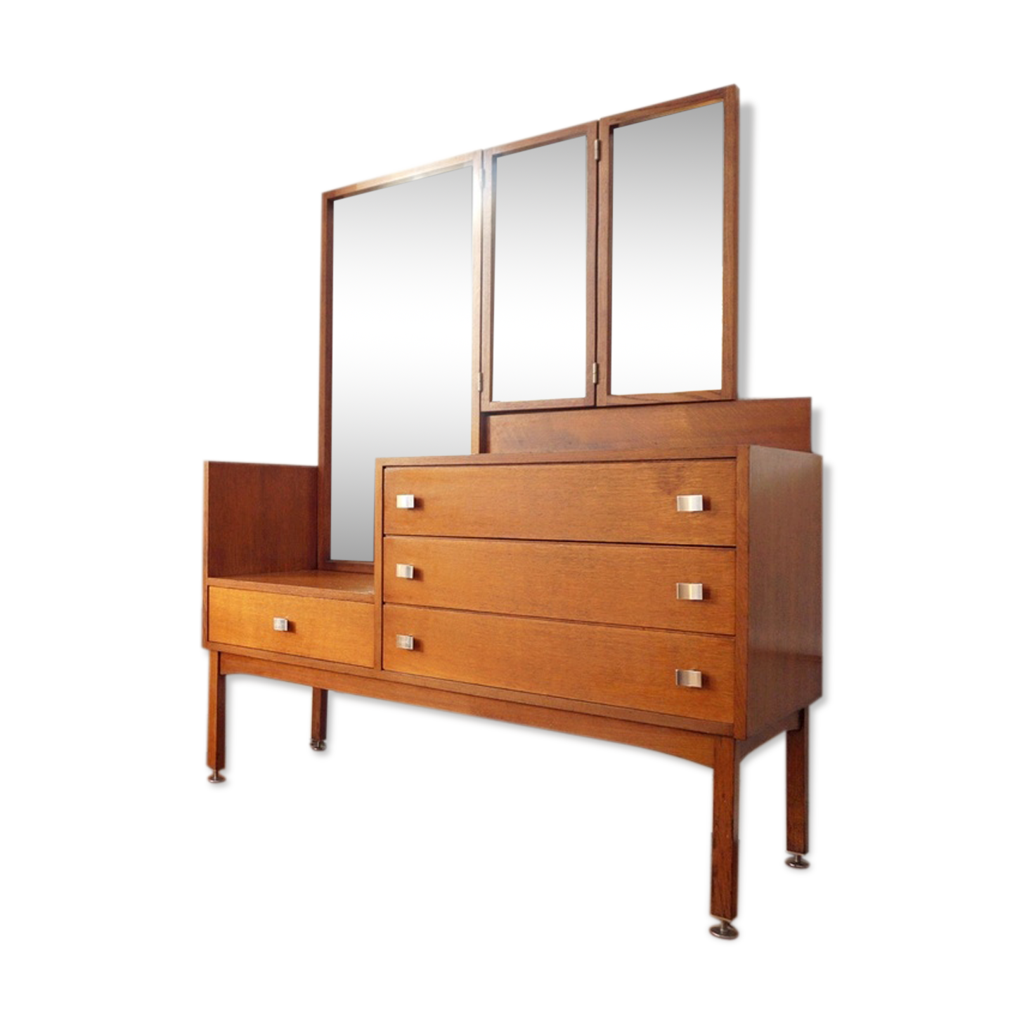 Furniture vanity dresser mirror triptych