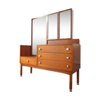Furniture vanity dresser mirror triptych