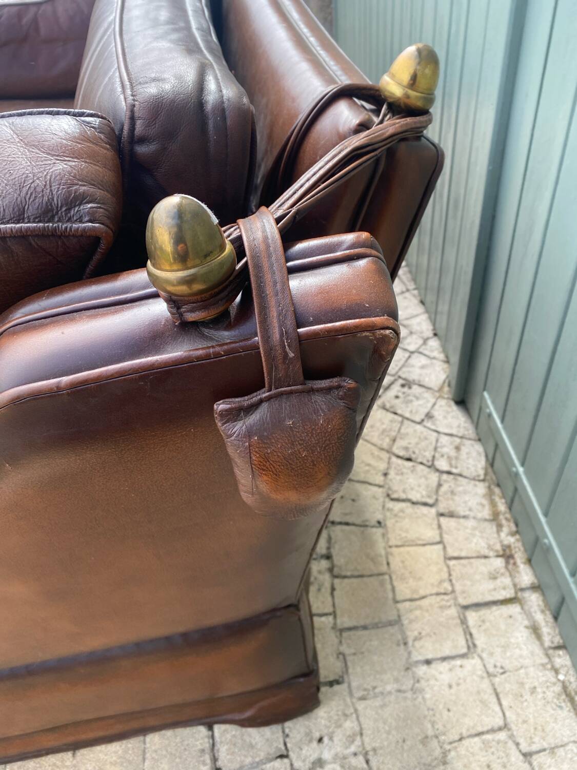 Muylaert leather sofa