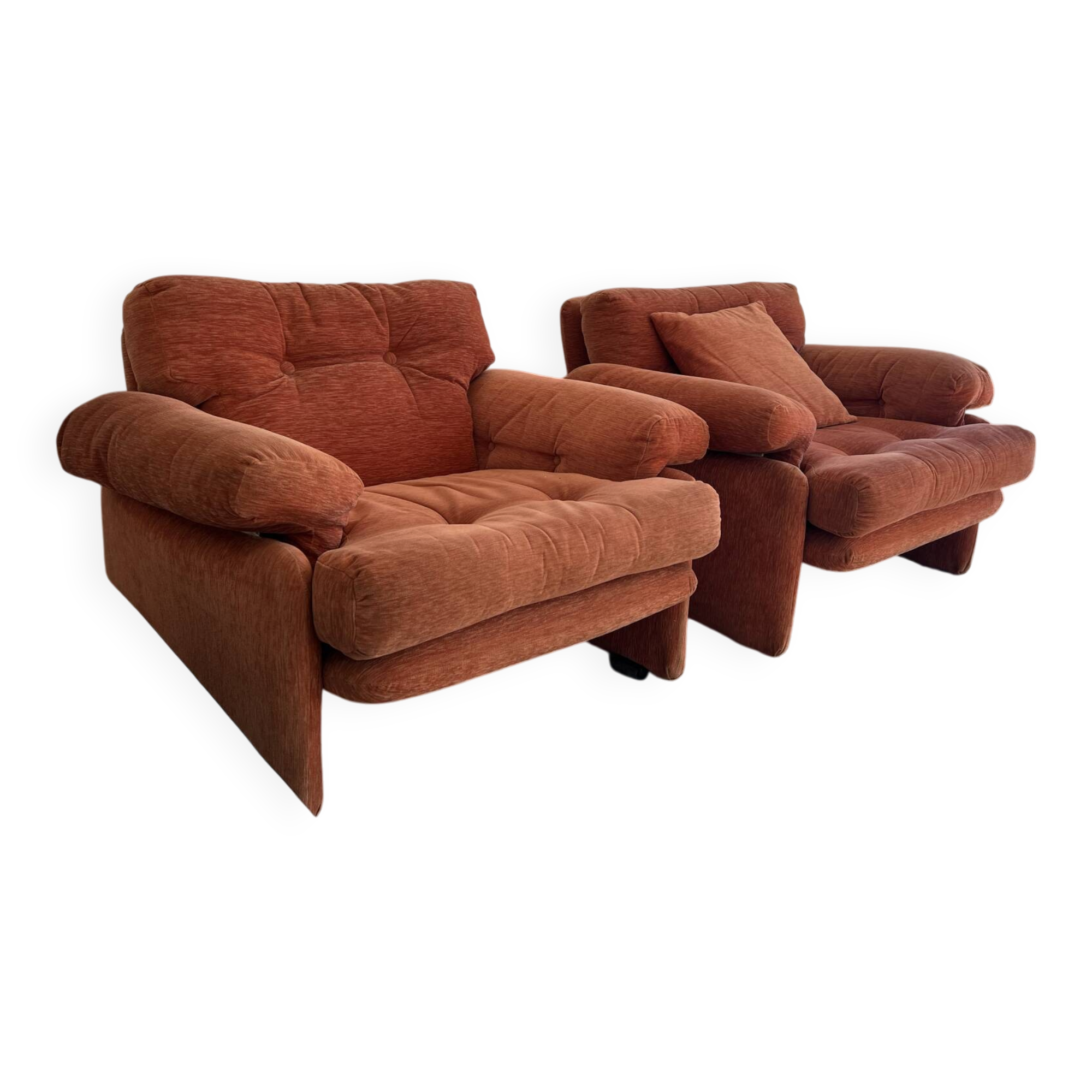 Paire de fauteuils Coronado