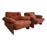 Pair of Coronado armchairs