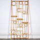Bamboo and wood screen