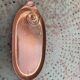 Slurry glazed ceramic dish in the shape of vintage fish