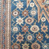 Tapis d'orient persan ancien fait main mazlahan 1,9 x 1,3 m