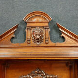 Renaissance mass walnut hunting lodge library