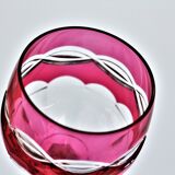 Rhine wine glass crystal St Louis Trianon