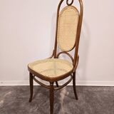 Chaises de salle à manger, bois courbé, M 17, dossier haut, 1 sur 4