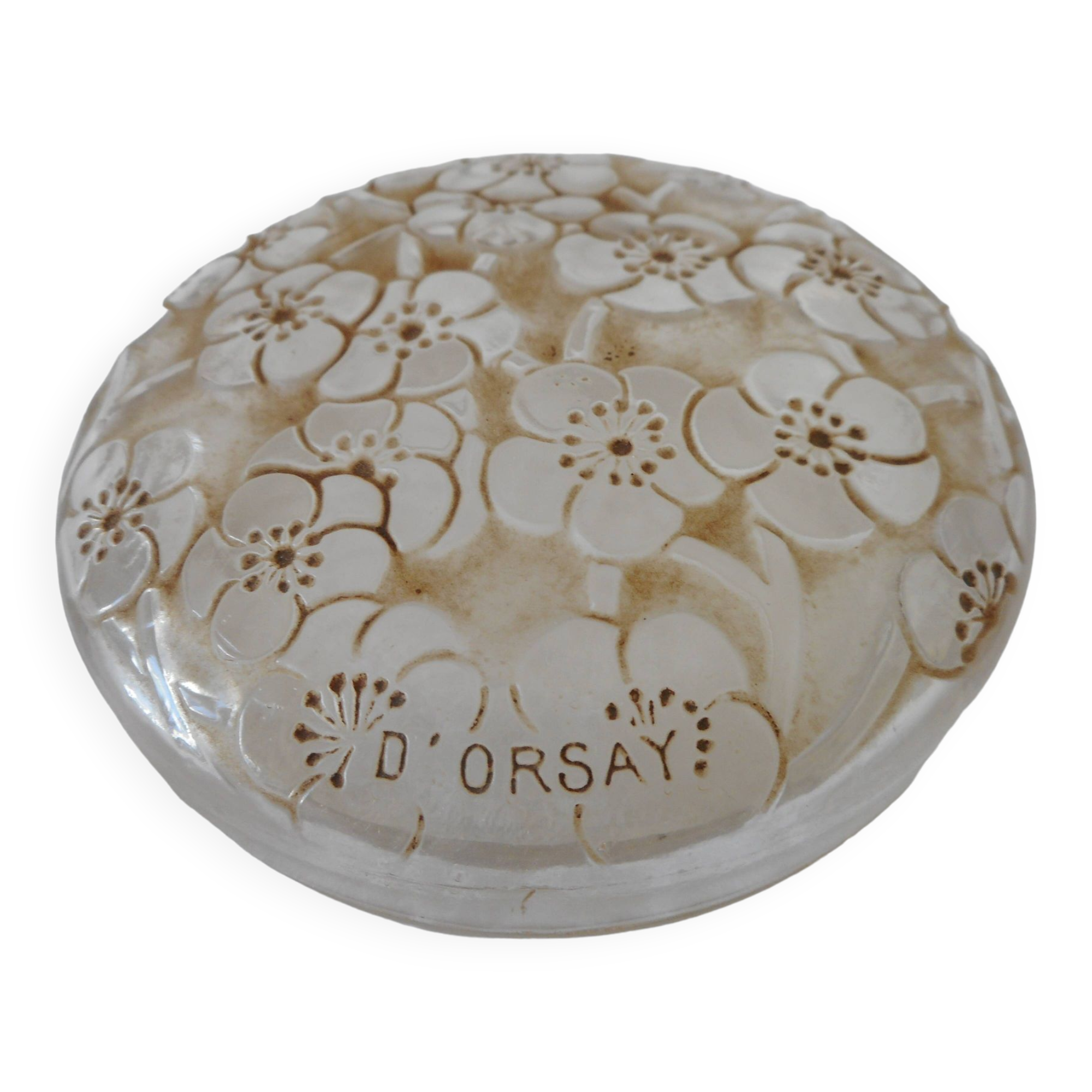 Boite en verre de R. Lalique