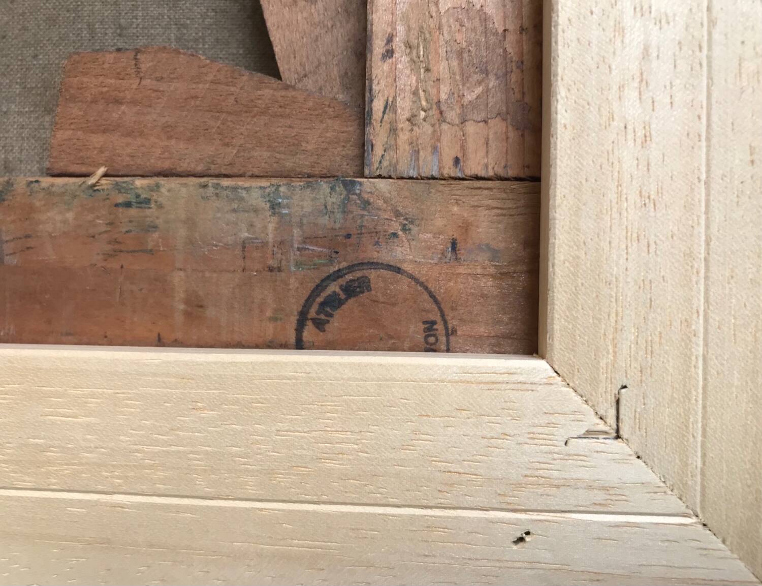 Oil on canvas by robert simon (1888-19