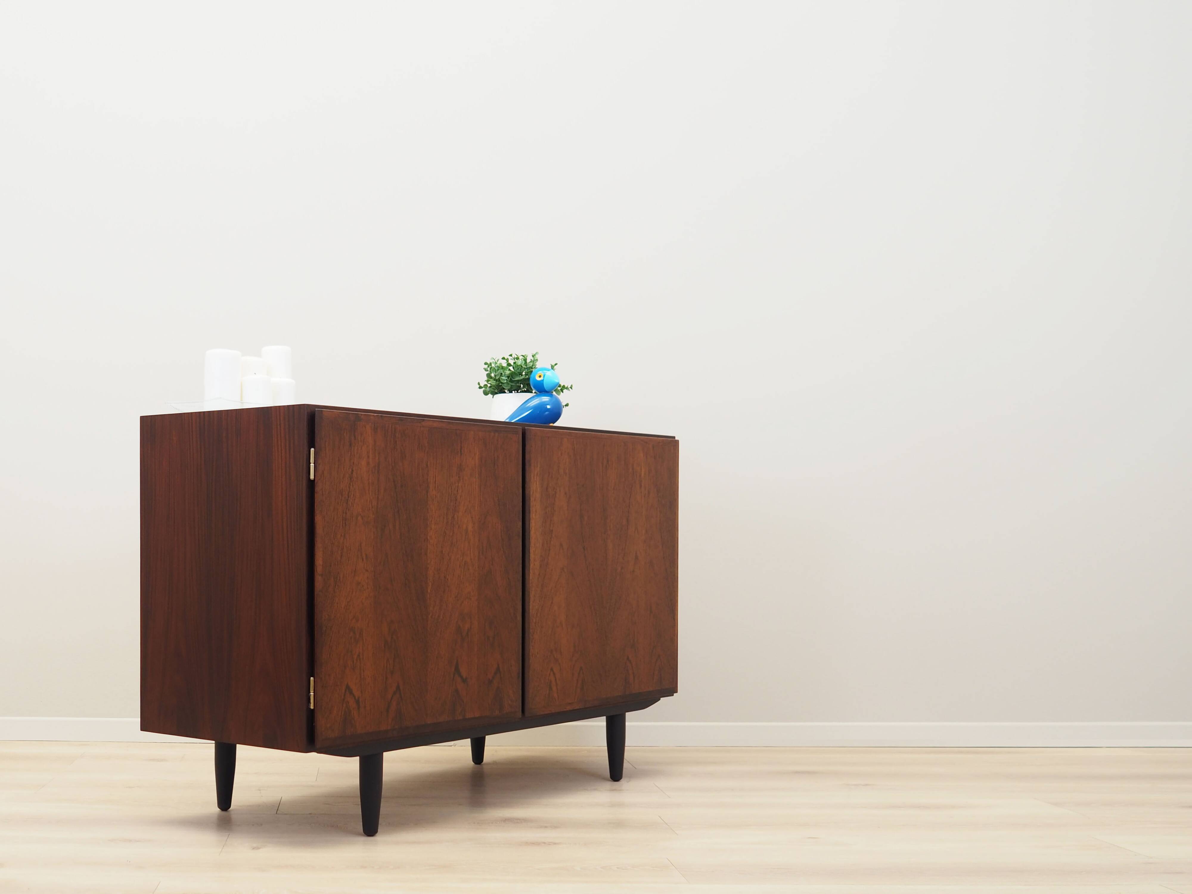 Rosewood cabinet, Danish design, 1970s, production: Omann Jun