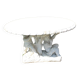 Table en pierre, table de jardin en pierre sculpture