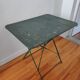Folding garden table