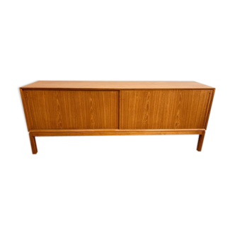 1960s Danish Teak Sliding Door Sideboard