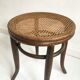 Cane piano stool