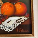 Pair of still lifes in oil