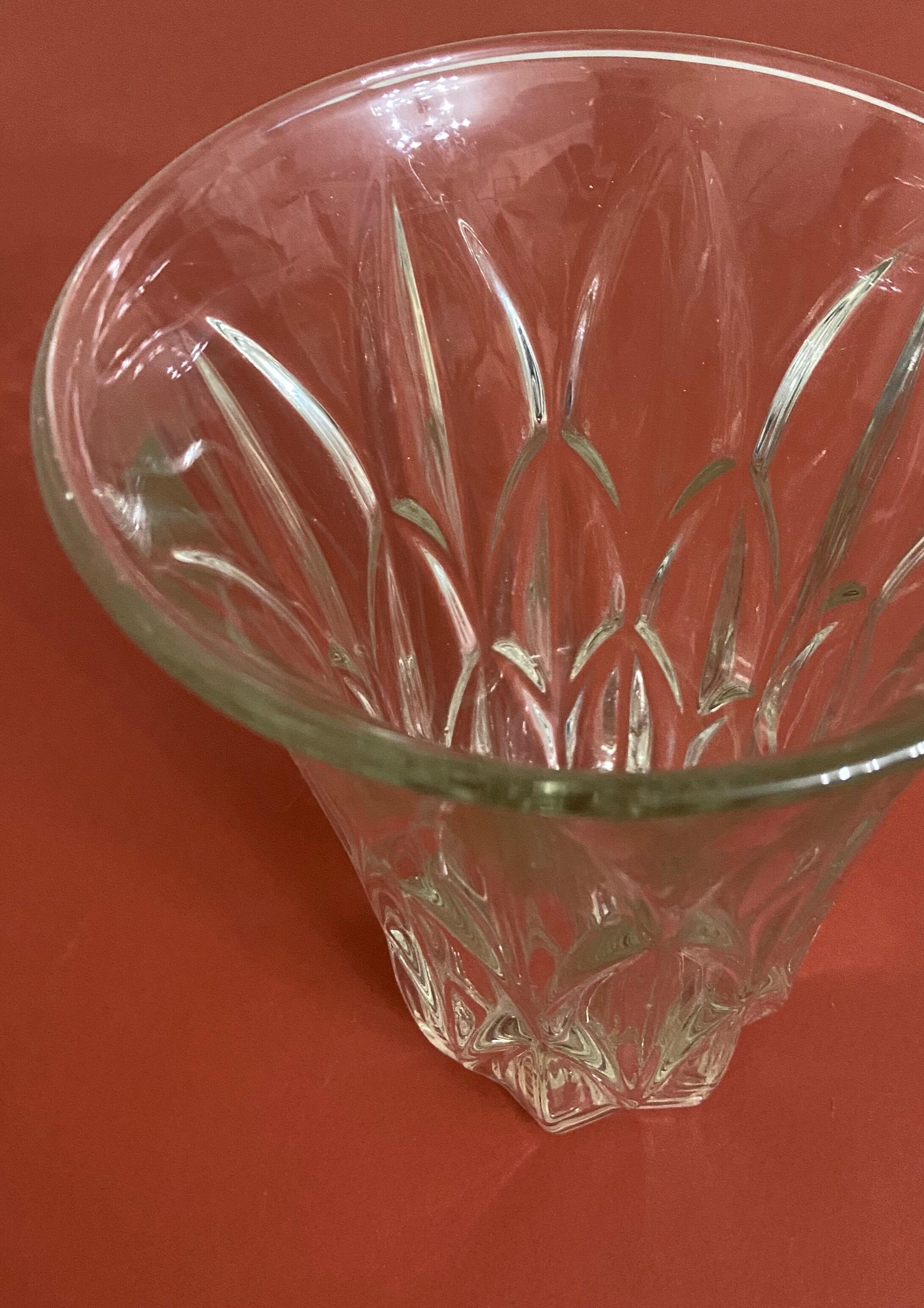 Old glass vase