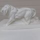 Cracked ceramic lion