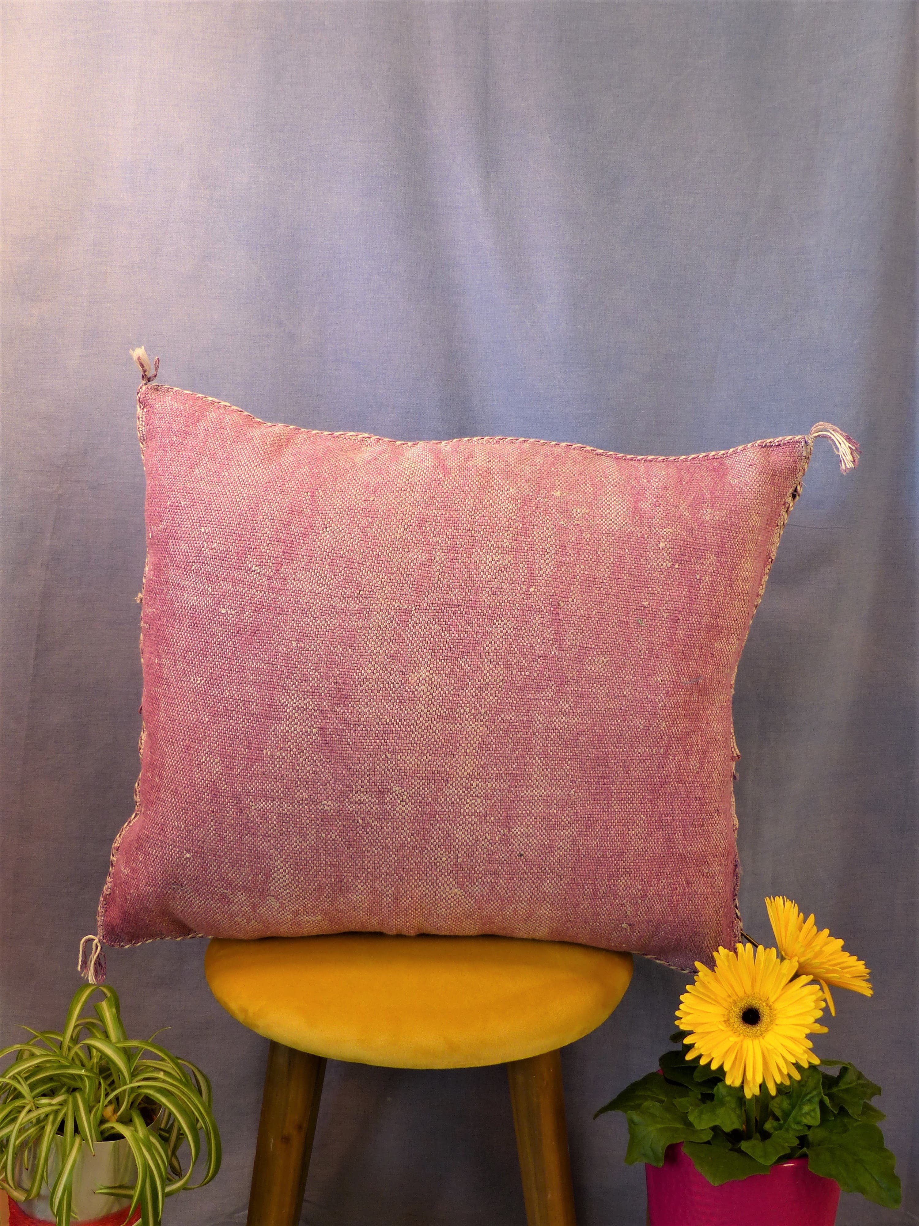 Cactus Silk Purple Sabra Cushion